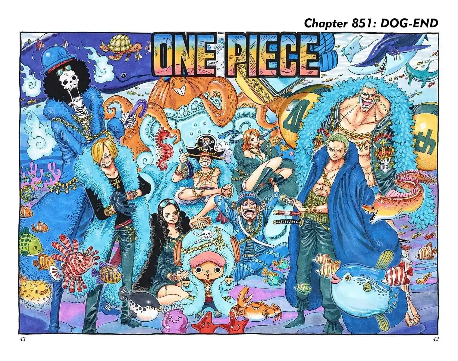 One Piece - Digital Colored Comics Chapter 851 1